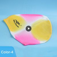 Flexible Childrens Waterproof Cap Ear Protector Swim Pool Cap Waterproof Silicone Silicone Swimming Cap Adult Cap Swimming Cap Swim Caps