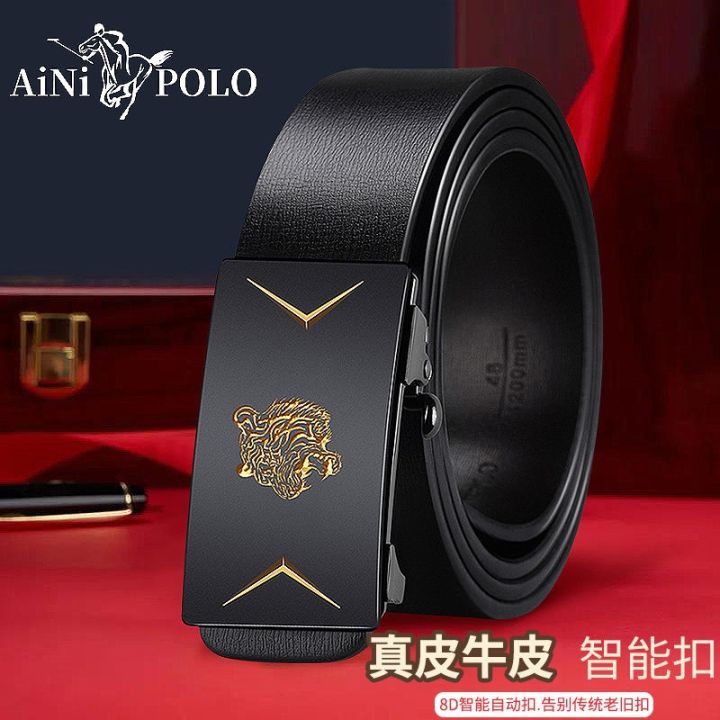 paul-polo-authentic-belt-male-pure-cowhide-leather-button-automatic-leisure-business-men-joker-contracted-belt