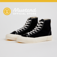 Mustard Sneakers Bumper Hi Top 2.0 Black รองเท้าผ้าใบ