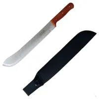 มีดมาเชเต้ มีดใบตาย มีดเดินป่า BUCK Knives Machete ขนาด 19.3 นิ้ว (49 ซม.) พร้อมซองไนล่อนร้อยเข็มขัดสำหรับเก็บมีด