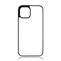 MANNIYA Blank Sublimation TPU+PC rubber phone Case for iphone 12 mini 12 pro 12 pro max cover with Aluminum inserts 10pcslot