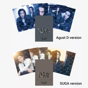 BTS Suga Agust D Concert Clear PVC Crossbody Bag - BTS Official Merch