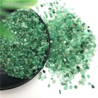 Drop Shipping 50g 3-5mm Natural Bulk Tumbled Stones Green Aventurine Quartz Crystal Healing Natural Stones and Crystals