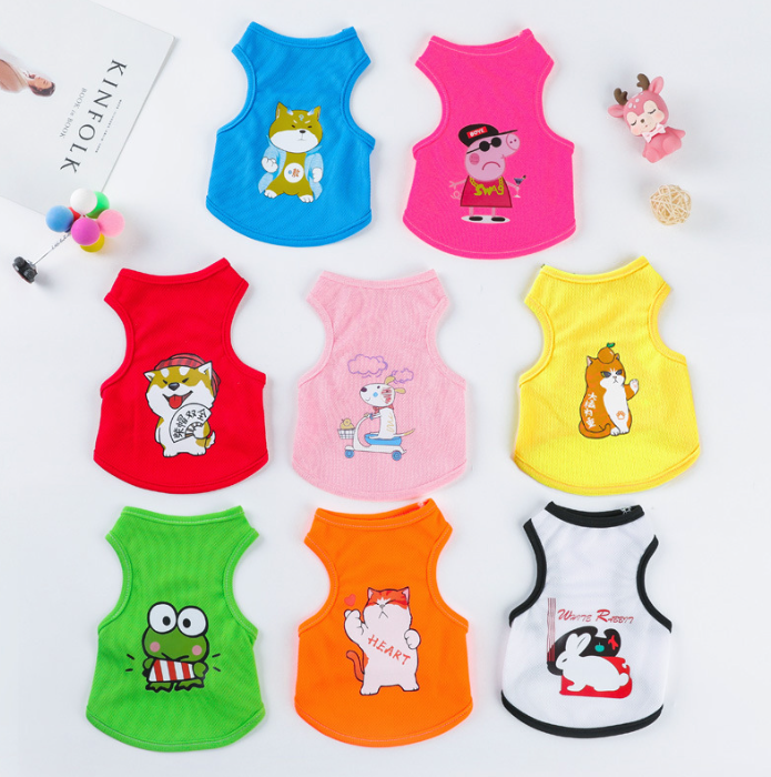 Áo cho chó mèo ba lỗ mùa hè - Quần áo thun mát cho chó con, lớn, mèo, thú cưng | Lazada.vn Áo Cho Chó Mèo Ba Lỗ Mùa Hè - Quần Áo Thun Mát Cho Chó Con, Lớn, Mèo, Thú Cưng | Lazada.Vn