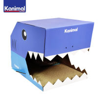 ของเล่นแมว ที่ลับเล็บแมว Kanimal รุ่นปลาฉลาม ขนาด 51.5x29.5x34 แถมผงแคทนิป Shark Cat Toy Petass