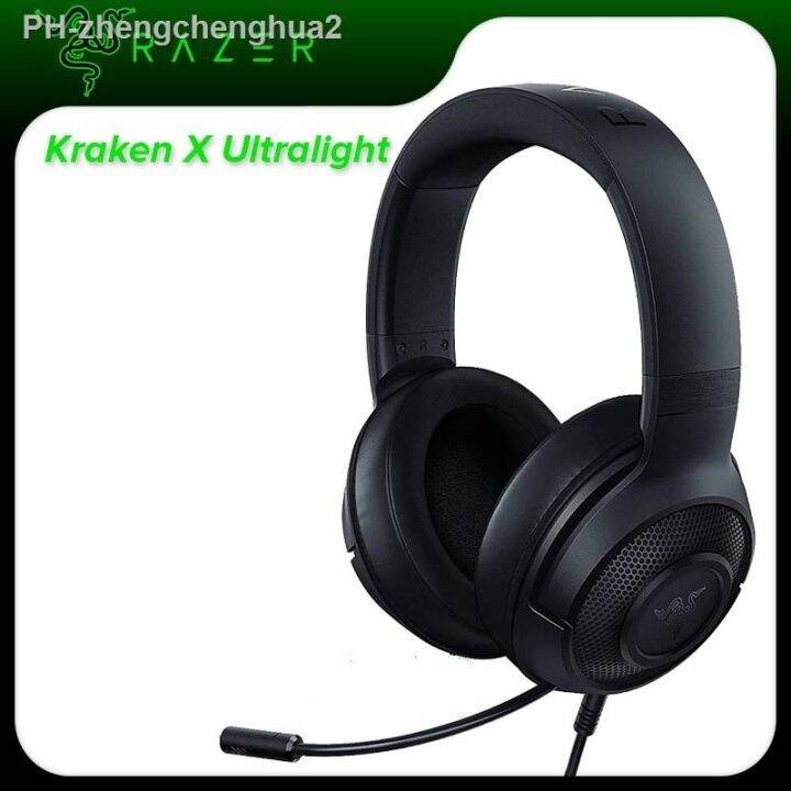 【headphones】 Original Razer Kraken X Gaming Headset 7.1 Surround Sound