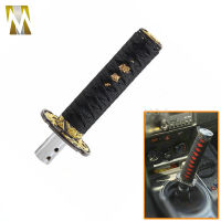 150มม. JDM Samurai Shift Knob Shifter Metal Weighted Sport พร้อมอะแดปเตอร์