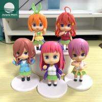 รูปปั้น AVIANA PVC Gotoubun No Hanayome ของตกแต่งของประดับโต๊ะทำงานตุ๊กตาตุ๊กตาขยับแขนขาได้ขนาดเล็กโมเดลโมเดลของเล่นสะสมตุ๊กตา