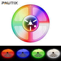 PAUTIX COB RGBW LED Strip IP65 DC12V / 24V กันน้ํา Led strip Light 816 leds / m ความหนาแน่นสูงยืดหยุ่นเชิงเส้นหรี่แสงได้