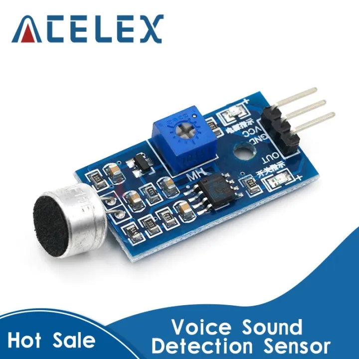 【CW】 3pin Voice Sound Detection Sensor Module Intelligent Smart Robot ...