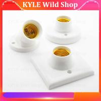 KYLE Wild Shop Screw Lamp Base E27 Plug Socket Light Bulb AC Wall Holder Adapter Snap-in Lamp Holder