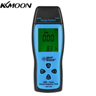 KKmoon Handheld มินิดิจิทัลแอลซีดีตัวทดสอบ EMF สนามแม่เหล็กไฟฟ้าเครื่องตรวจจับรังสี Meter Dosimeter Tester เคาน์เตอร์