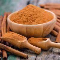 Cinnamon Powder นำเข้าจากอเมริกาผงซินนามอนสีฟ้าบริสุทธิ์เพื่อนกาแฟอบและทำอาหารขวด100g