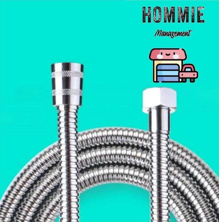 🇲🇾Ready Stock🇲🇾 Stainless Steel Hose Bath Shower Hose Pipe Shower Pipe