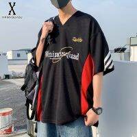 YIPINYOUYOU丨เสื้อยืดผู้ชาย-เสื้อยืดดิจิตอลใหม่ฮาราจูกุ,เสื้อยืดแฟชั่นคอกลมเรียบง่ายตัวอักษรสไตล์ยูนิเซ็กส์เทรนด์ฤดูใบไม้ผลิ