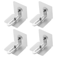 4 Pcs Furniture Anchors Anti-Tip Furniture Straps Adjustable Anti-Fall Buckle Cabinet Anchors Furniture Wall Anchors