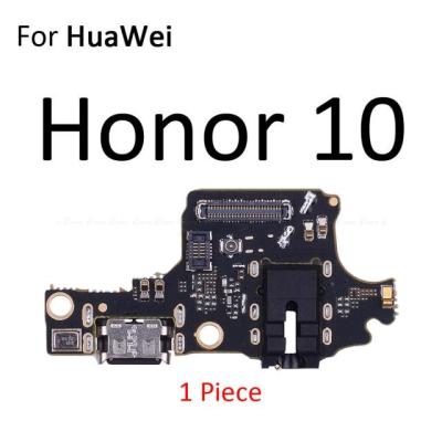 【⊕Good quality⊕】 anlei3 ปลั๊กไฟตัวต่อที่ชาร์ทไฟฟ้าแผงสายแพสายเคเบิ้ลยืดหยุ่นสำหรับพร้อมไมโครโฟน Huawei Honor View 20 20S 20e 10 10i 9 8c 8x 8 Pro Lite