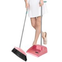 Broom and Dustpan Set for Home Dust Pans with Long Handle Outdoor Indoor for Home Kitchen Room Office | Must Haves for Home