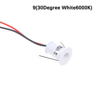 Kocoo ไฟสปอร์ตไลท์1W ไฟสปอตไลท์ LED ขนาดเล็ก12V หรี่แสงได้15Mm ไฟโคมไฟเพดานดาวน์ไลท์โชว์ในร่ม