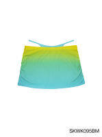 SABINA SWIM S/S 23 กางเกงว่ายน้ำทรง Thong &amp; กระโปรงคู่เซ็ต รหัส SKWK095 - สีฟ้า