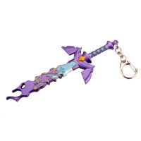 Game Link Hero Master Sword KeyChain Breath of the wild KeyRing Metal Pendant Chaveiro llaveros  Anime Souvenir