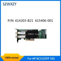 SZWXZY Original For HP NC552SFP 10G Dual Optical Network Card 614203-B21 615406-001 614201-001 Fast Ship