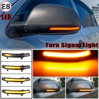 2 Pieces For Skoda Octavia 2009-2013 SUPERB 2008-2014 Dynamic LED Turn Signal Blinker Mirror Flasher Light