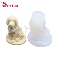 【YF】 Cute Dog Silicone Mold Fondant Chocolate Mousse Cake Mould Decorating Tool Kitchen Accessories Bakeware