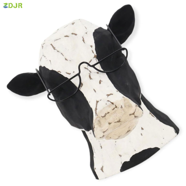 zdjr-รูปปั้นสัตว์วัวรูปปั้นหุ่นจำลองรูปวัวสดใสรูปปั้นสัตว์ขนาดเล็กสำหรับตกแต่งโคมไฟห้อยระเบียง