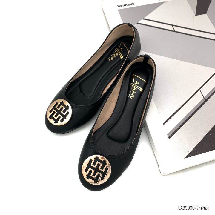 halobangkok-รองเท้า-flat-shoes-หนังไมโครไฟเบอร์-รุ่น-la39990