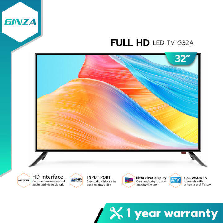 GINZA 24 inch TV 32 40 inches TV LED TV Flat Screen TV Not Smart TV