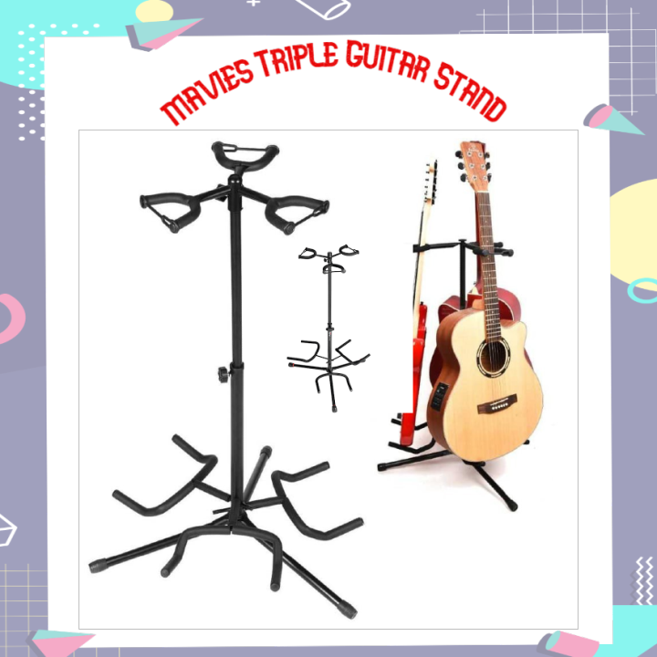 Triple Guitar Stand Lazada PH