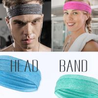 24.5cm Absorbent Sport Sweat Headband Sweatband For Men Women Yoga Hair Bands Head Sweat Bands Sports Safety Fitness Running