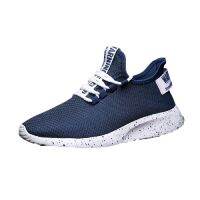 2022 new Hot New Men Sneakers Mesh Breathable Light Sports Running Shoes Blue Big Support Drop-shipping