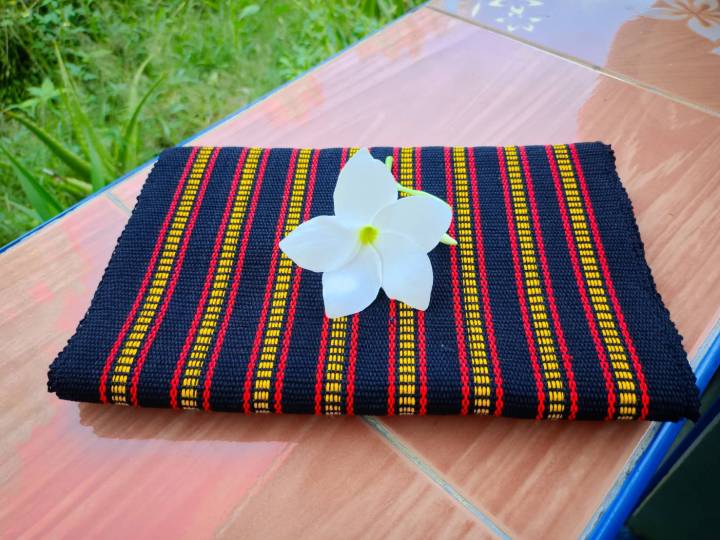 กระเป๋าย่าม-5-ใบ-หลากสี-ใช้เป็นถุงผ้า-ลดโลกร้อน-ทอมือ-ภูไท-ถง-bag-44x75-ซม-ผลิตภัณฑ์พื้นบ้านภูมิปัญญาไทย