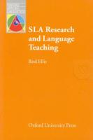 Bundanjai (หนังสือ) Oxford Applied Linguistics SLA Research and Language Teaching (P)