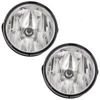 2Pcs Front Bumper Fog Light Grey Lens Defog Lamp AL1Z15200A Accessories Component for Ford Expedition 2007-2014 Ranger Pickup Truck 7L1Z15200A