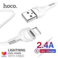 Hoco X37 สายชาร์จ 3A Max ชาร์จเร็ว ยาว 1 เมตร สำหรับ Lightning / Micro / Type-C Cool Power Charging Data Sync Cable