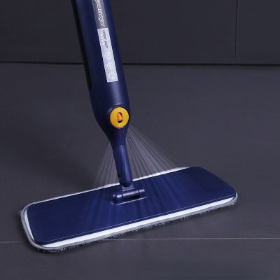 Hand-free spray mop adjustable hoisting rod microfiber mop pad corner spin flat mops floor cleaning durable cleaning products