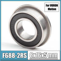 F688RS แบริ่ง 8*16*5 มม. ABEC-7 10 ชิ้น, F688-2RS ตลับลูกปืนเม็ดกลมสำหรับ VORON 0 Motion, ใช้ใน A/B Drive Units Idlers XY Joint-DCV STORE