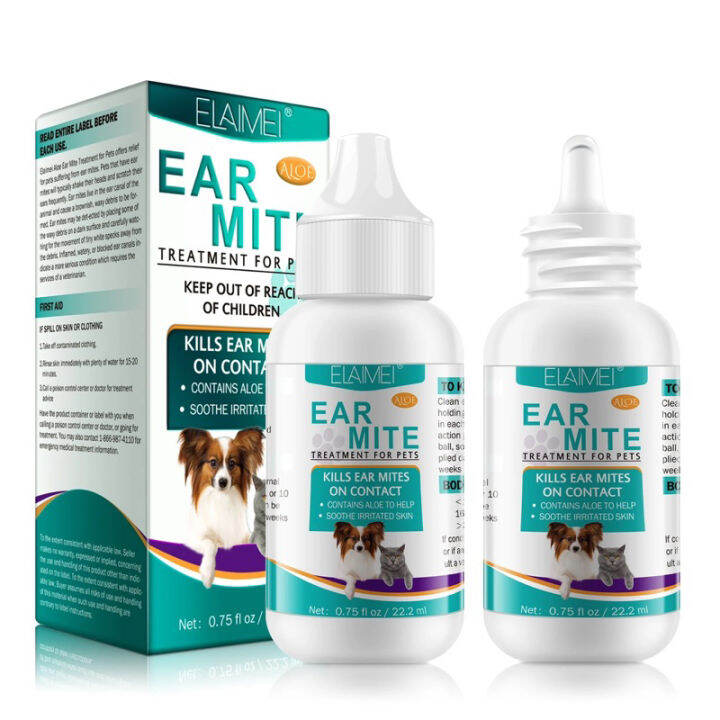 Ear Mite Treatment for Pets 22.2mL | Lazada PH