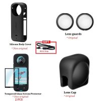 Insta360 X3เลนส์เลนส์ Guards Screen Protector ฟิล์มแก้วป้องกันกรณี One X3อุปกรณ์เสริม