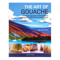 Original English tutorial guide to the art of gouache watercolor painting