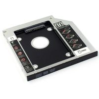 12.7MM SATA 2nd ถาดแคดดี้เอชดีดีฮาร์ดไดรฟ์สำหรับ HP Pavillion G6 G7 G7-1310us G6-1001er แทนที่ DVD DS-8A5LH GQH3825ที่เขียนดีวีดีภายนอก