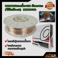 WELDMAXX ลวดเชื่อม co2  ขนาด 0.8 มม. (ม้วนละ 5 กก.) คุณภาพดีเยี่ยม!!!!