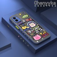 เคสสำหรับ VIVO Y15s Y15a Y01การ์ตูนทอยสตอรี่ Lightyear เคสซิลิโคนขอบสี่เหลี่ยมแข็งแบบบางฝ้าเคสมือถือกันกระแทกแข็งเคสป้องกันเลนส์กล้องคลุมทั้งหมด