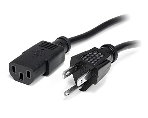 Generic 3-Prong AC Power Cable Lead Cord US for Standard PC Computer TV Monitor 