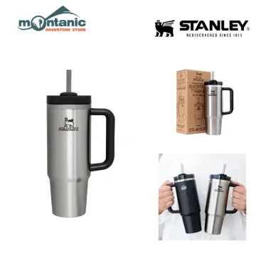 Stanley 30oz/40oz Quengher H2.0 Tumbler With Handle With 5PCS Straw Lids  Stainless Steel Coffee Termos Cup Car Mugs vacuum cup
