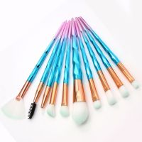 20Pcs Diamond Brushes Set Powder Foundation Blush Blending Eye Shadow Lip Cosmetic Beauty Make Up Brushes Multifunctional