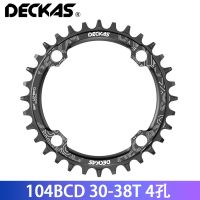 [COD] 104BCD positive and negative tooth disc sprocket single bike / oval 30/32/34/36/38T